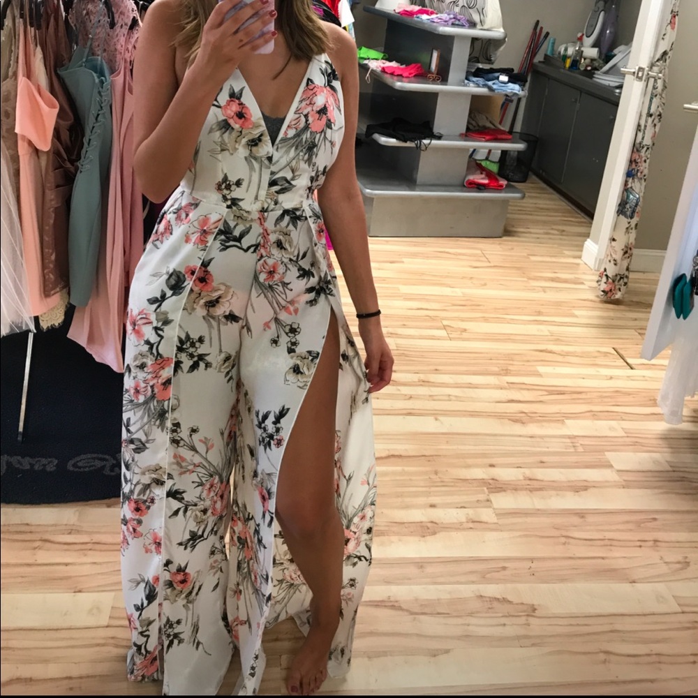 Floral Pantsuit